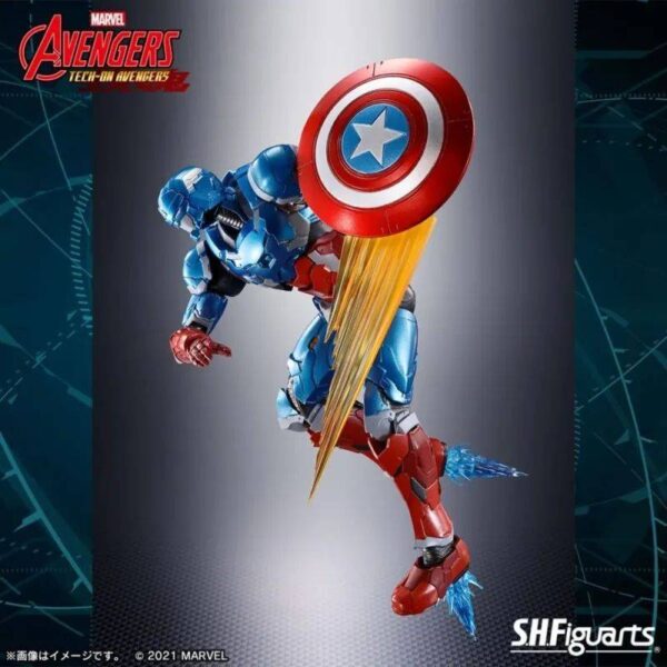 S.H.Figuarts《TECH-ON AVENGERS 美国队长》清水荣一设计新型动力套装