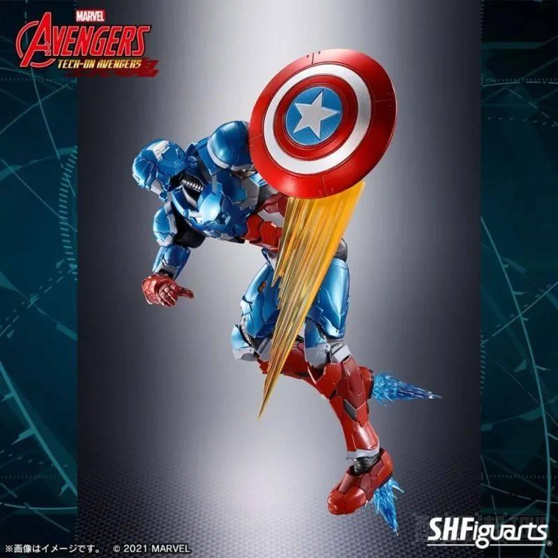 S.H.Figuarts《TECH-ON AVENGERS 美国队长》清水荣一设计新型动力套装 -1