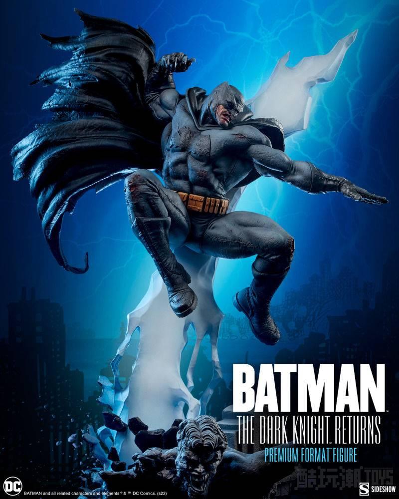 Sideshow Premium Format Figure系列《蝙蝠侠：黑暗骑士归来》蝙蝠侠（Batman）全身雕像公开 -1