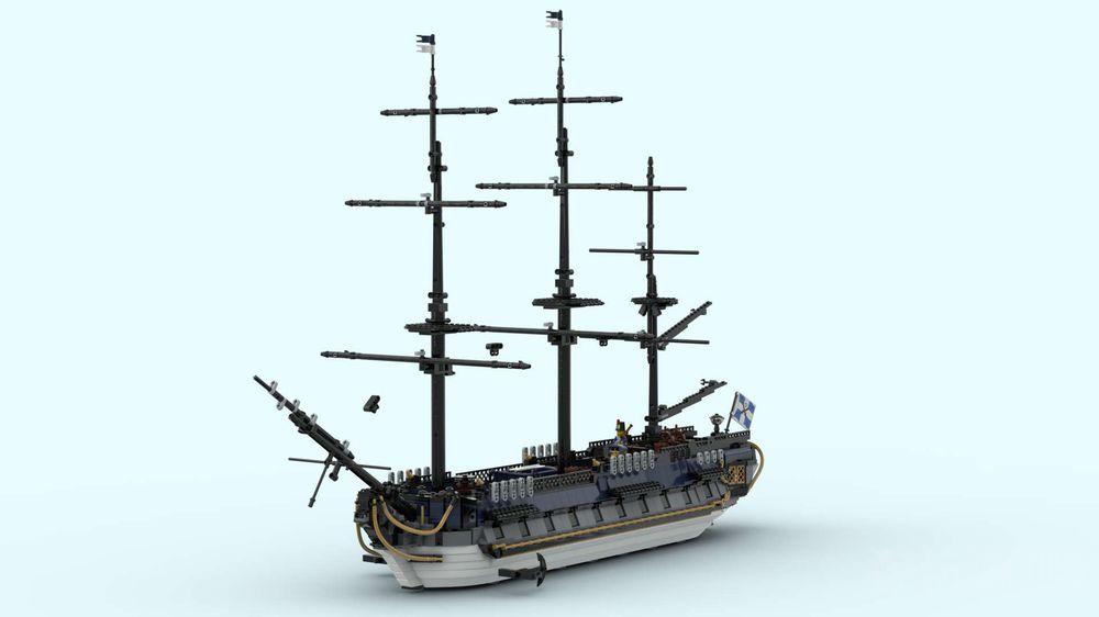 乐高海盗船 La Grenouille号 -1