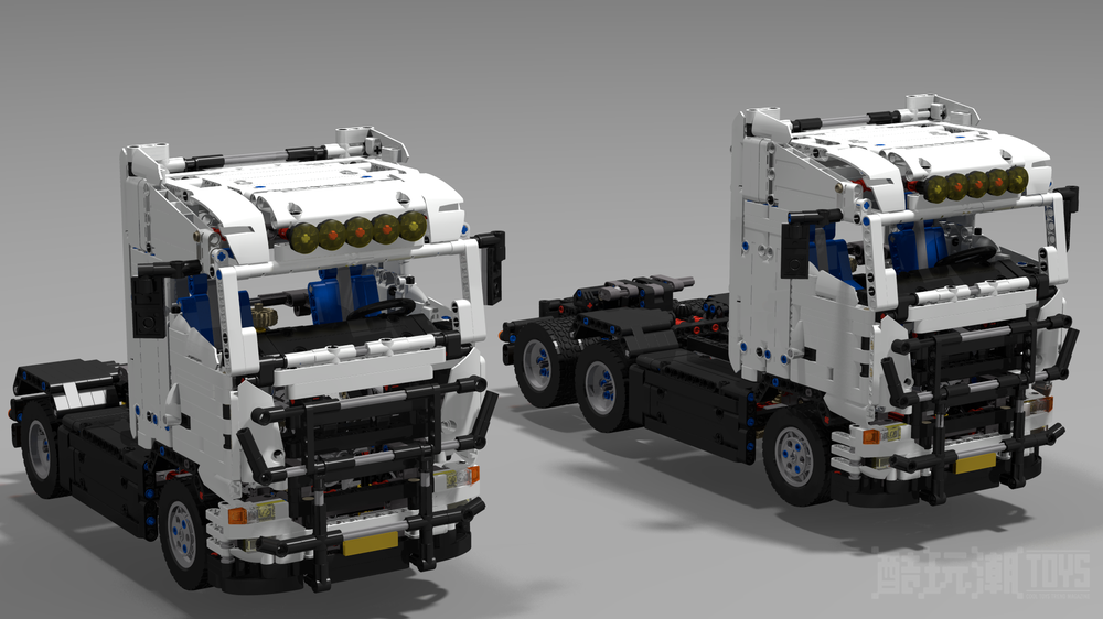 MOC - 斯堪尼亚卡车Scania Truck -1