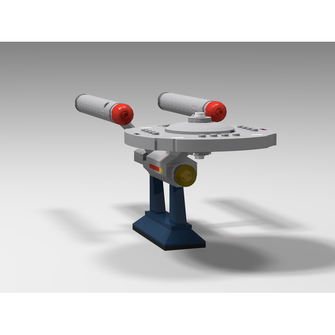 宪法级美国企业号NCC-1701，来自《星际迷航》杂志 Constitution Class U.S.S. Enterprise NCC-1701 from Star Trek -1