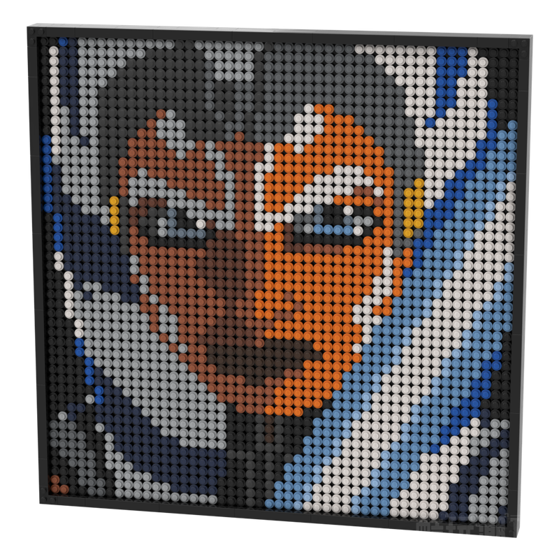 阿索卡-塔诺的马赛克图案Ahsoka Tano Mosaic -1