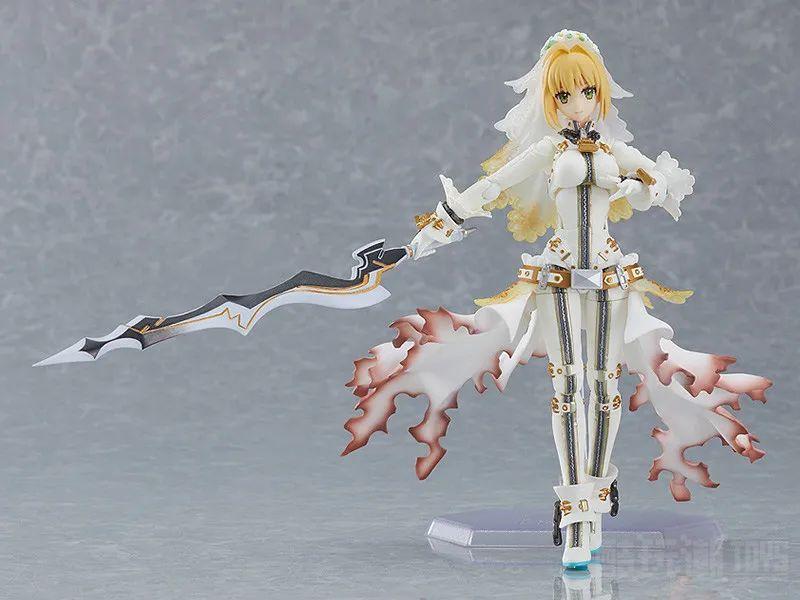 焕然一新的重制版登场《figma Saber/尼禄‧克劳狄乌斯[新娘拘束服]》预计11月发售 -1