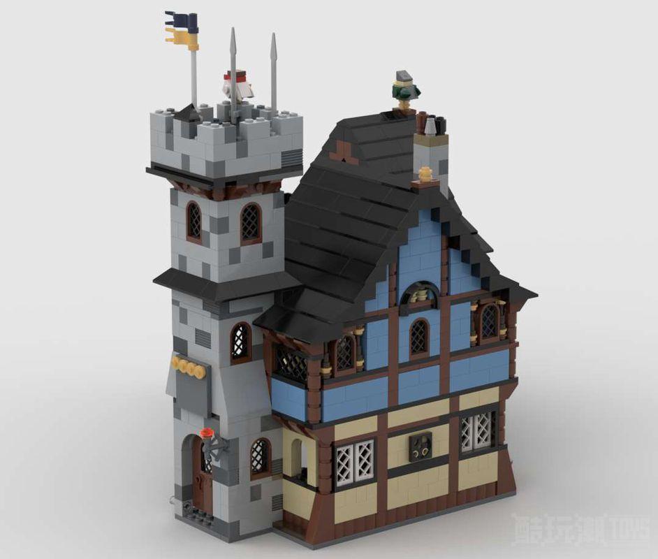 中世纪的房子和城堡 -1