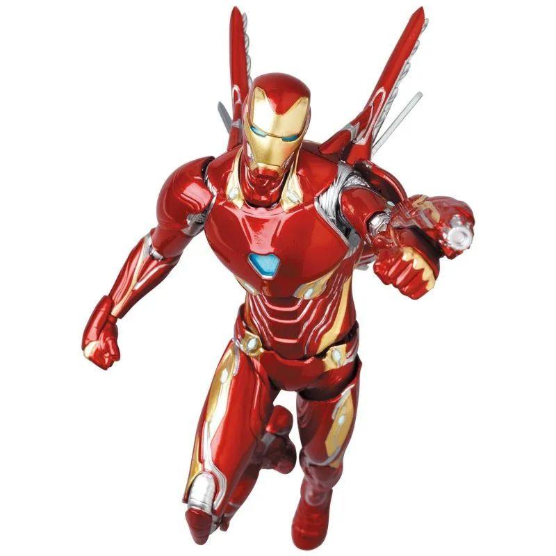 MAFEX《复仇者联盟：无限之战》钢铁人马克50 可动人偶 丰富武装配件收录 -1