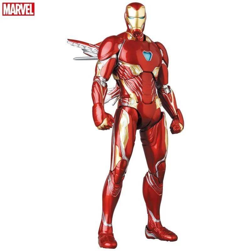 MAFEX《复仇者联盟：无限之战》钢铁人马克50 可动人偶 丰富武装配件收录 -1