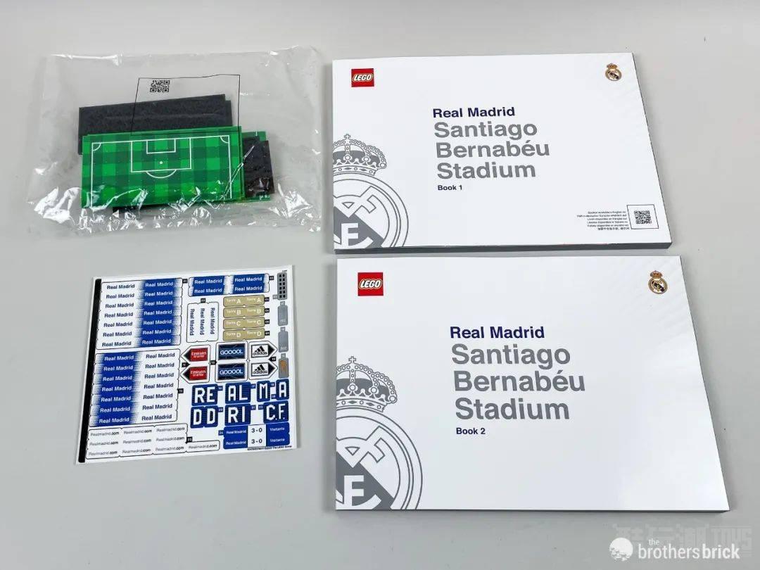 乐高10299皇家马德里足球场——圣地亚哥·伯纳乌球场开箱评测 -1