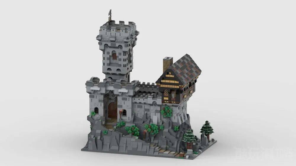 别具一格的五个城堡建筑MOC图纸分享【周享Vol.6】 -1