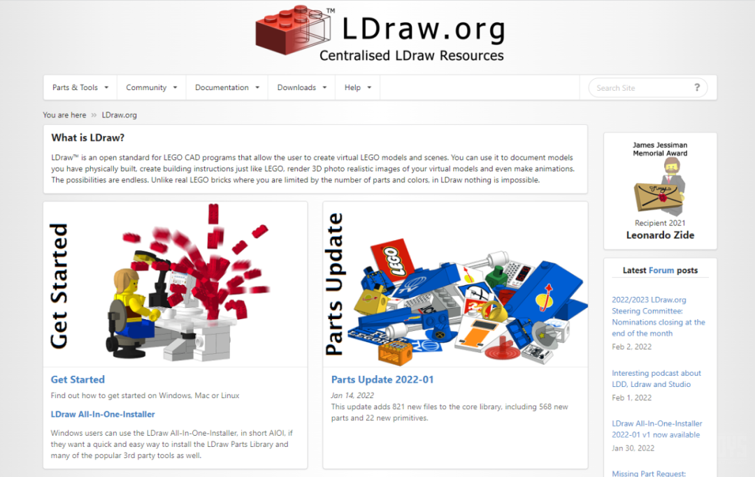 时隔一年之后乐高虚拟设计软件LDraw再次发布更新 -1