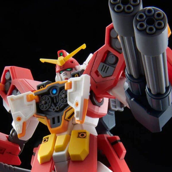 新规再现2连装光束格林机枪《HG 1/144 高达W 重武装高达改》预计6月发售