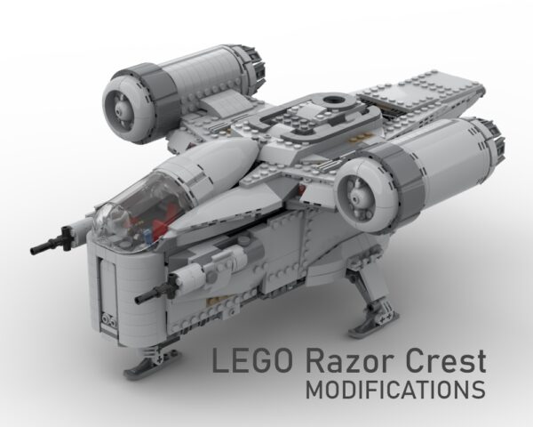 Razor Crest Modifications 75292