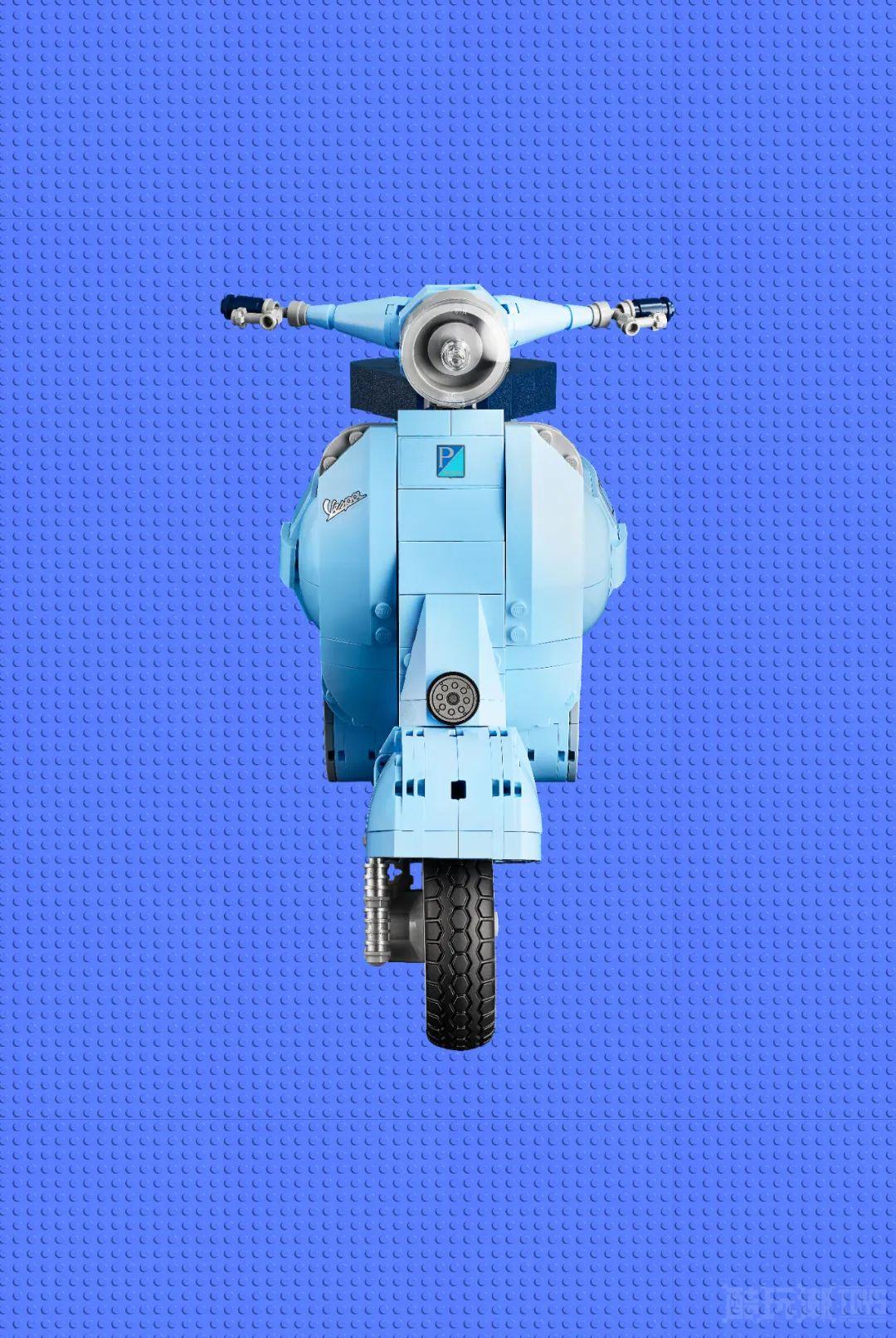 体验上世纪意大利风情!乐高正式发布10298 Vespa 125踏板摩托车 -1 体验上世纪意大利风情!乐高正式发布10298 Vespa 125踏板摩托车 -1