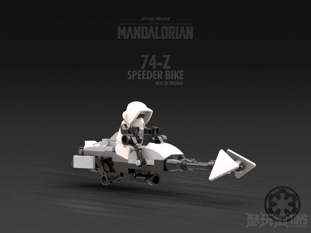 74-Z飞车（来自《曼陀罗》）74-Z Speeder Bike (from The Mandalorian) -1