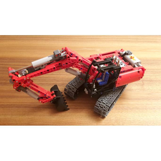 红色挖掘机 Red Excavator -1