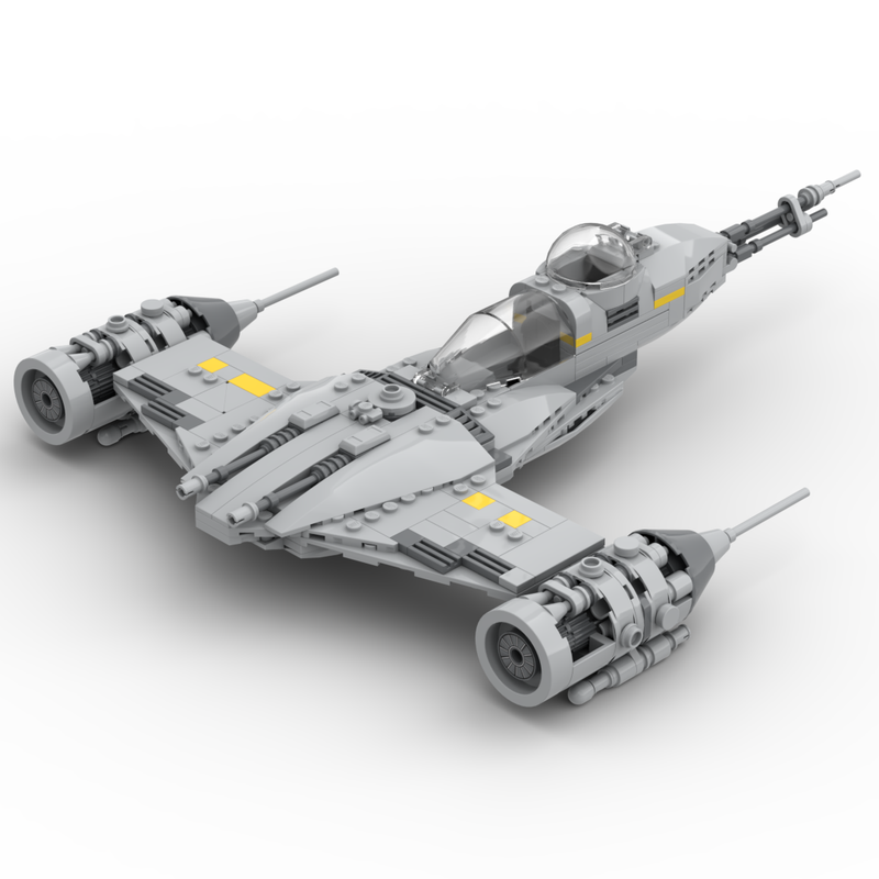 曼多的N-1星际战斗机（来自《波巴-费特之书》） Mando’s N-1 Starfighter (from The Book of Boba Fett) -1