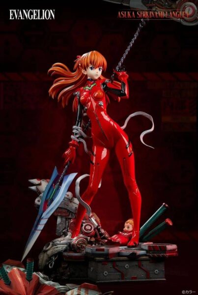 STAR SPACE“Evangelion Wonder Statue 式波·明日香·兰格雷”1/4比例雕像 豪华座台超注目！