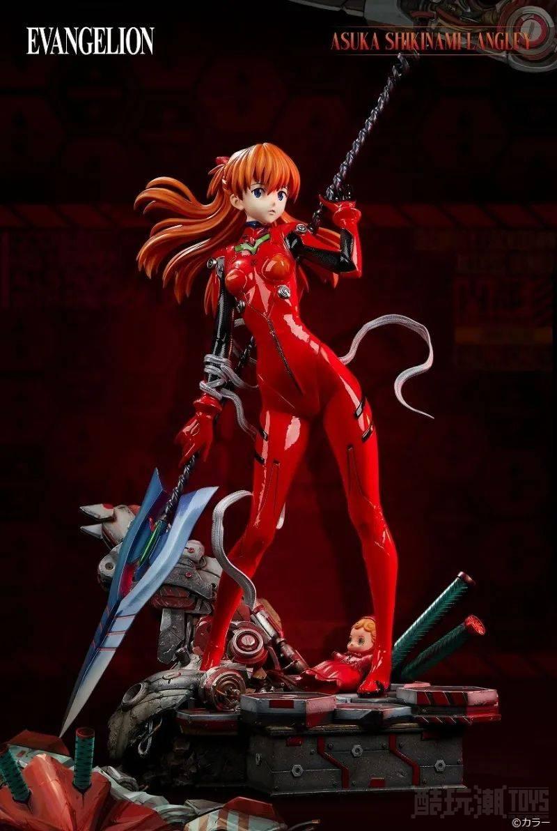 STAR SPACE“Evangelion Wonder Statue 式波·明日香·兰格雷”1/4比例雕像 豪华座台超注目！ -1