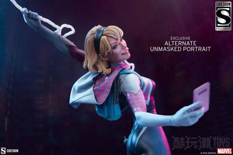 Sideshow Premium Format Figure 系列 MARVEL【蜘蛛格温】全身雕像 普通版/EX版 -1