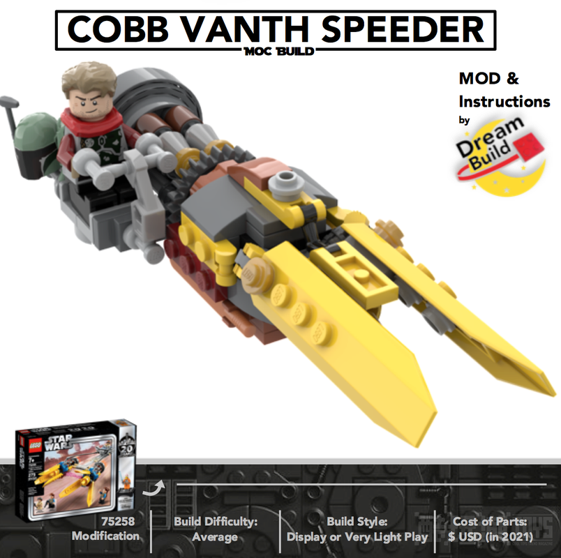 曼陀罗人》中的科布-范斯飞艇 Cobb Vanth Speeder from The Mandalorian -1