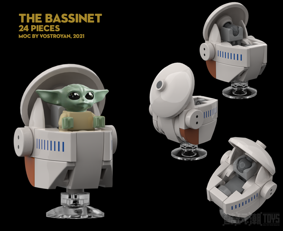 曼陀罗》中的 儿童摇篮。The Child\'s Bassinet from The Mandalorian -1