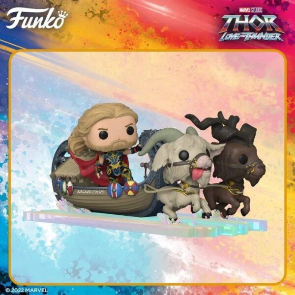 Funko POP! RIDES《雷神4：爱与雷霆》山羊战船（The Goat Boat）