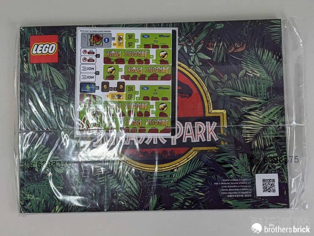 乐高侏罗纪世界76956霸王龙肆虐记开箱评测 -1 乐高侏罗纪世界76956霸王龙肆虐记开箱评测 -1