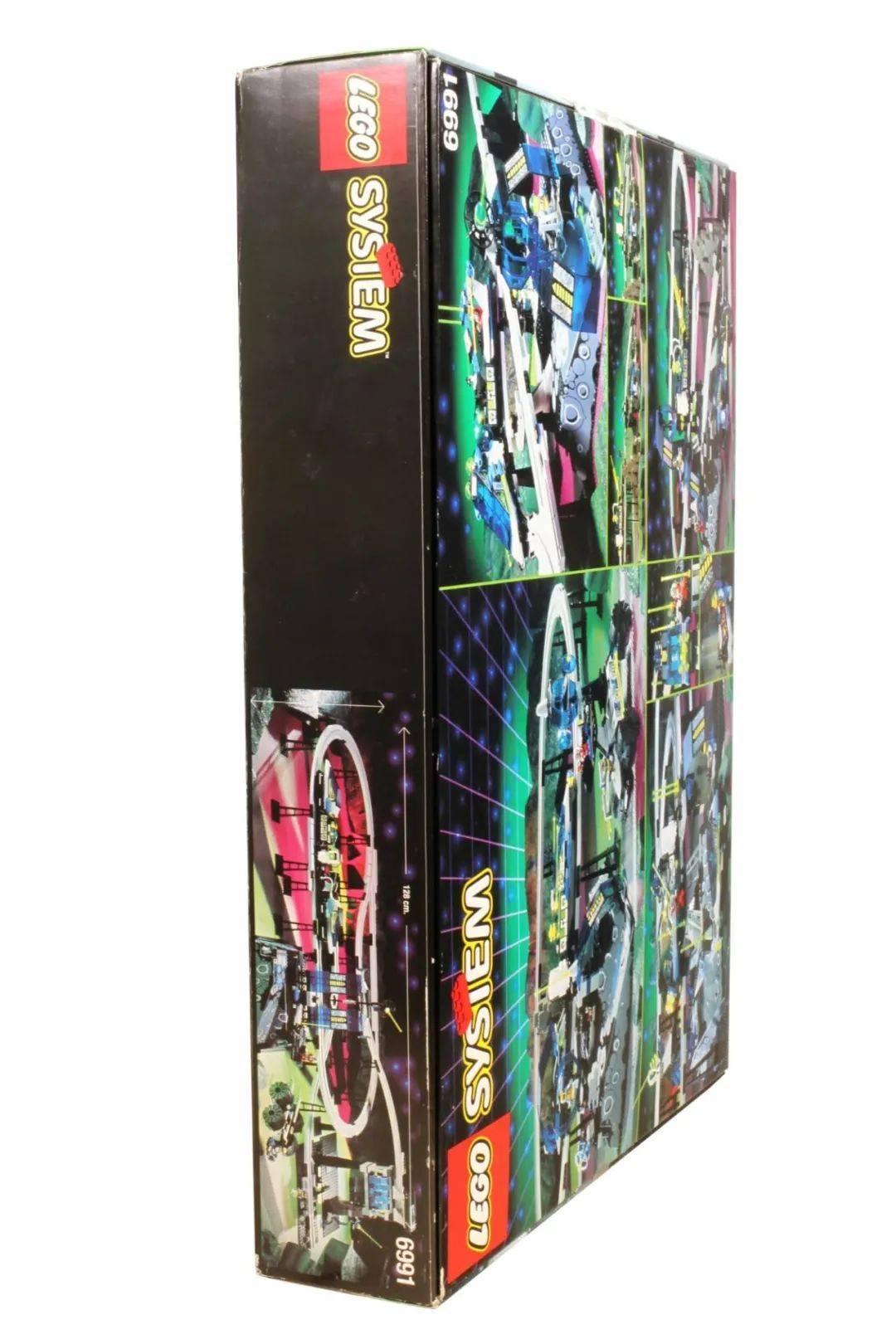 三十年前的经典!1994年乐高复古套装6991单轨穿梭发射站详尽开箱 -1 三十年前的经典!1994年乐高复古套装6991单轨穿梭发射站详尽开箱 -1