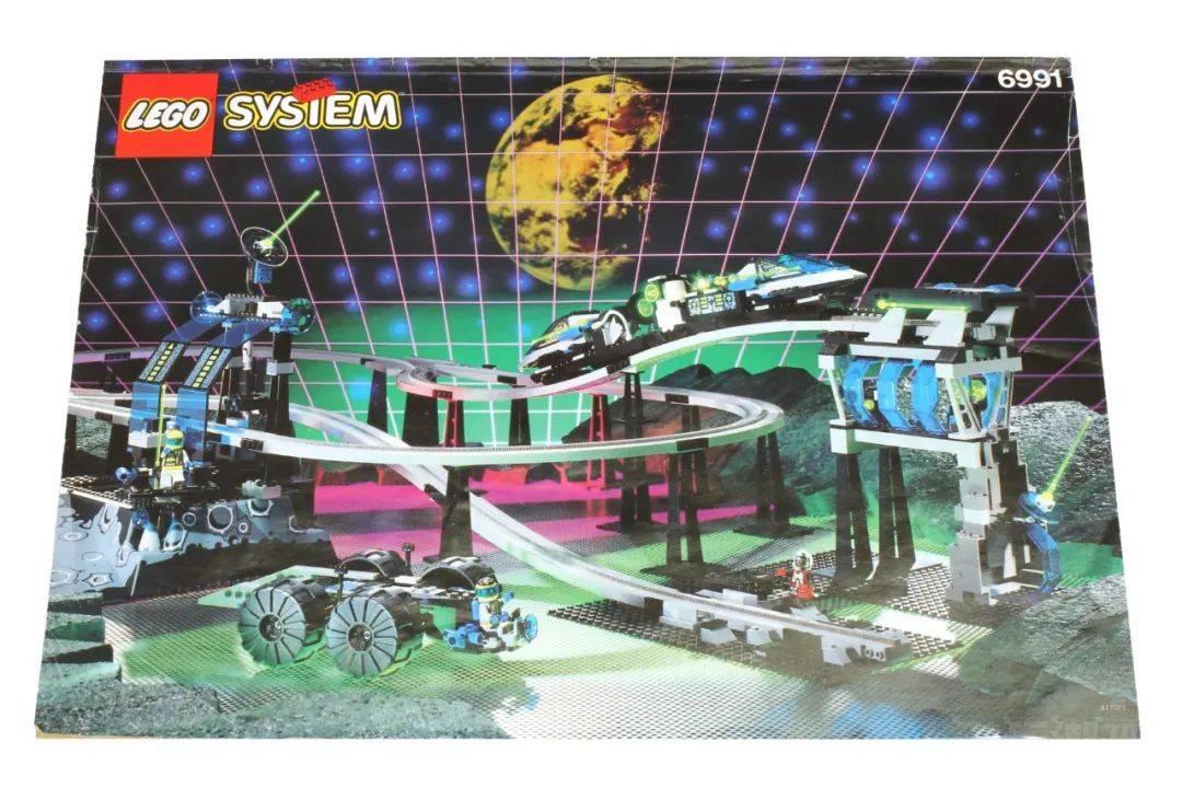 三十年前的经典!1994年乐高复古套装6991单轨穿梭发射站详尽开箱 -1 三十年前的经典!1994年乐高复古套装6991单轨穿梭发射站详尽开箱 -1
