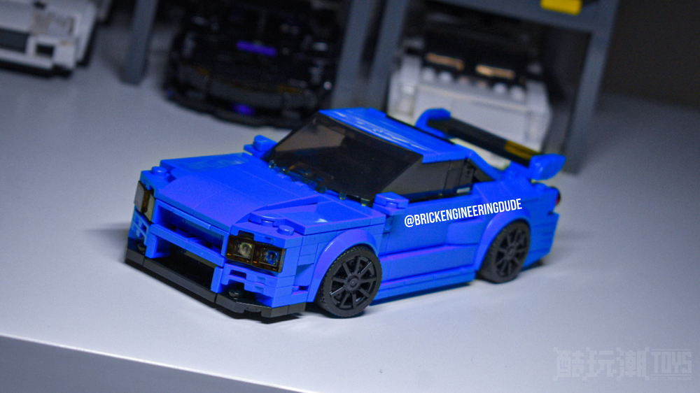 日产R34天际线GT-R Nissan R34 Skyline GT-R -1