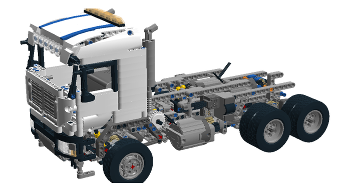 6x6越野模块化卡车 6x6 Offroad Modular Truck -1