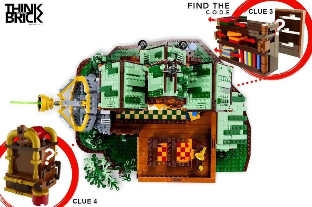 乐高Ideas作品“密室逃脱：卡特的秘密”获得10000票支持！ -1