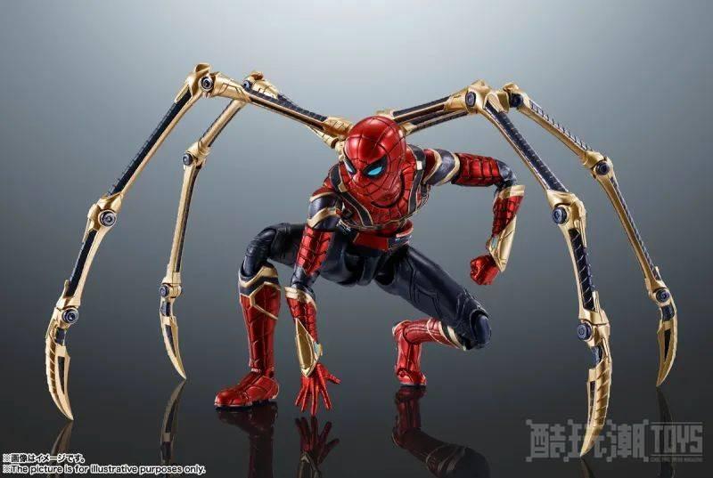 S.H.Figuarts《蜘蛛侠：英雄无归》钢铁蜘蛛 全新金属配色再登场！ -1