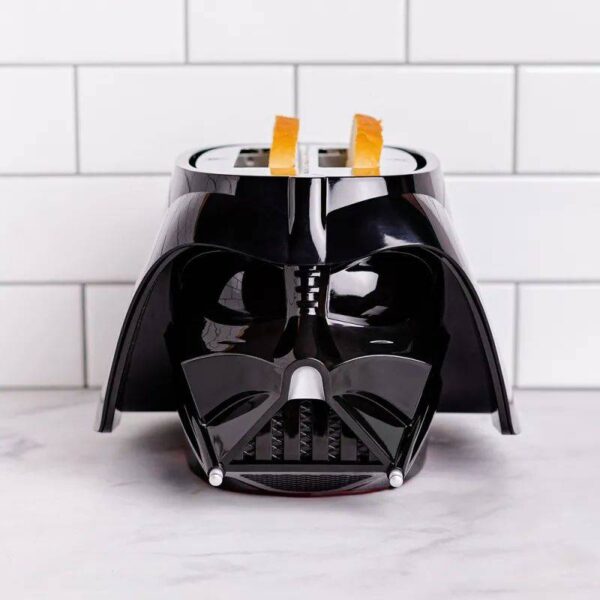 《星球大战》达斯·维达登场~（Darth Vader Halo Toaster）加持超硬派音效的面包机