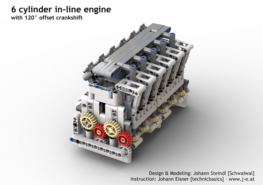 6缸直列式发动机6 cylinder in-line engine -1