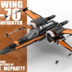 波-达梅隆的X-Wing T-70套装75102 MOD