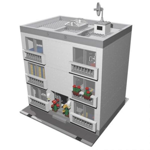 法国70年代的单间公寓建筑