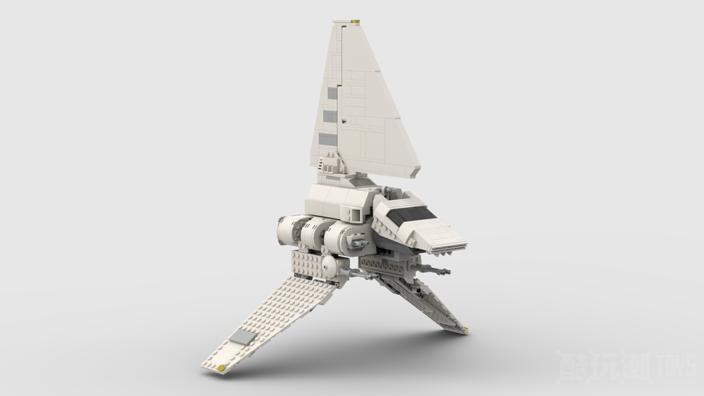 帝国穿梭机75302改装! Imperial Shuttle 75302 Modification! -1