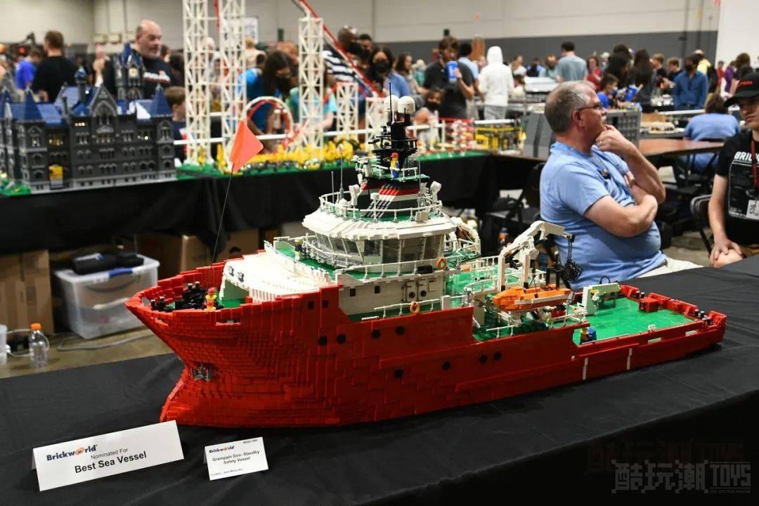 前方高能！酷玩潮带你闲逛全球最大Afol展Brickworld 2022芝加哥站 -1