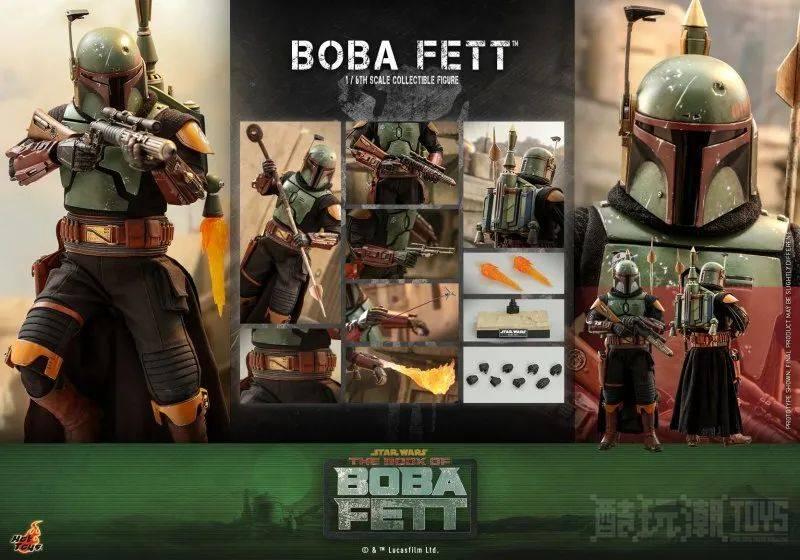 Hot Toys《波巴·费特之书》波巴·费特（Boba Fett）1/6 比例收藏级人偶 -1