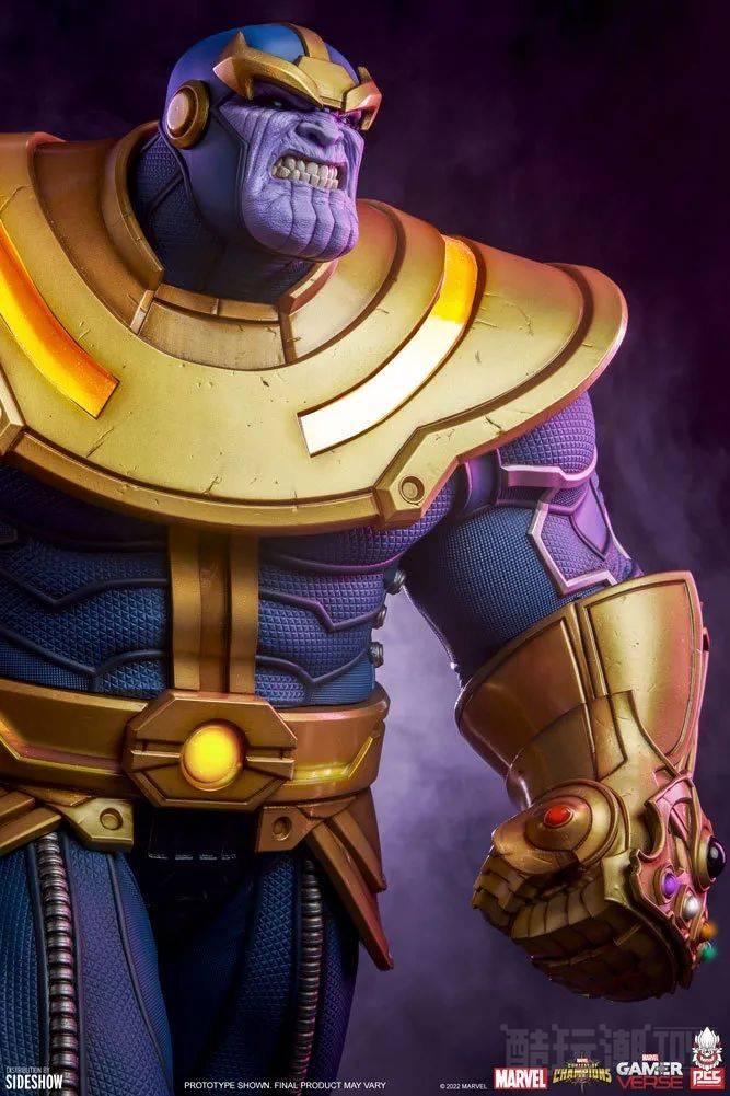 PCS《MARVEL 英雄大乱斗》灭霸（Thanos）1/3 比例全身雕像 蹂躏一切的疯狂泰坦大魄力降临！ -1