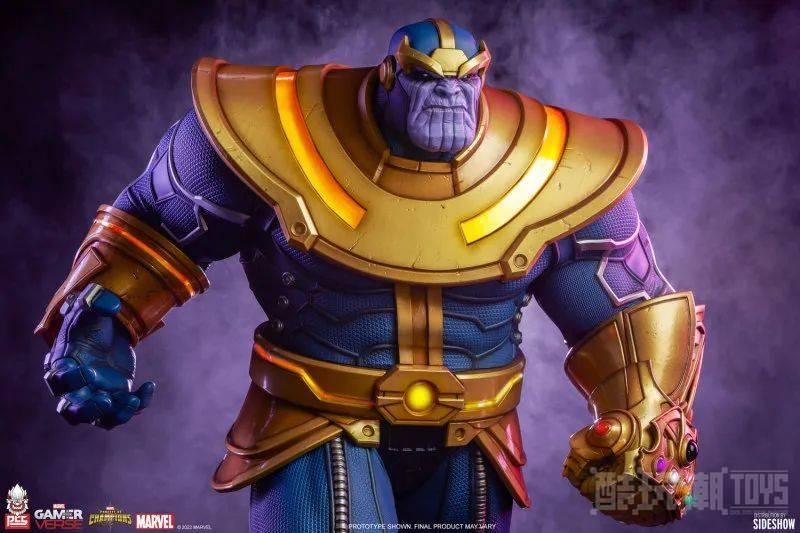 PCS《MARVEL 英雄大乱斗》灭霸（Thanos）1/3 比例全身雕像 蹂躏一切的疯狂泰坦大魄力降临！ -1