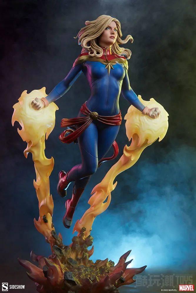 Sideshow Premium Format Figure 系列 MARVEL“惊奇队长”全身雕像 -1