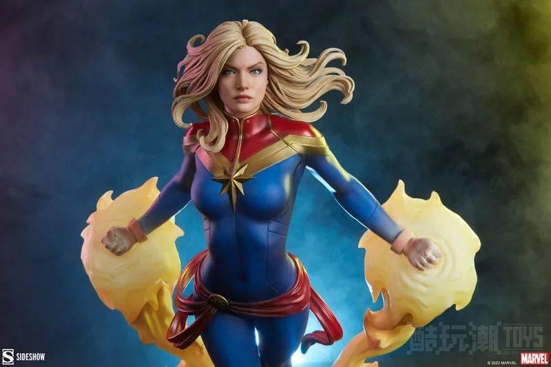 Sideshow Premium Format Figure 系列 MARVEL“惊奇队长”全身雕像 -1