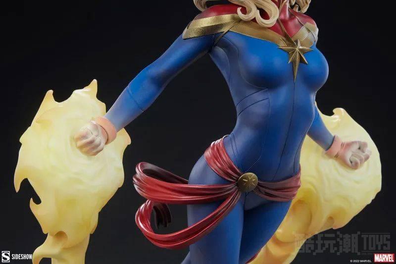 Sideshow Premium Format Figure 系列 MARVEL“惊奇队长”全身雕像 -1