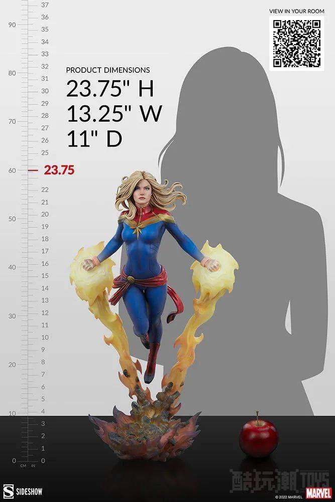 Sideshow Premium Format Figure 系列 MARVEL“惊奇队长”全身雕像 -1