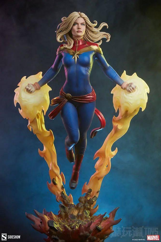 Sideshow Premium Format Figure 系列 MARVEL“惊奇队长”全身雕像 -1