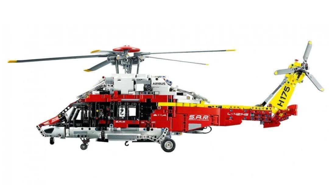 乐高机械组2022夏季新品：物料装卸机和空客救援直升机正式亮相！ -1