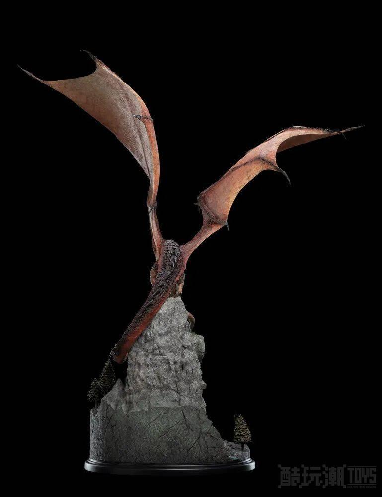 WETA《霍比特人》火龙史矛革（SMAUG THE FIRE-DRAKE）1/100 比例场景雕像 -1
