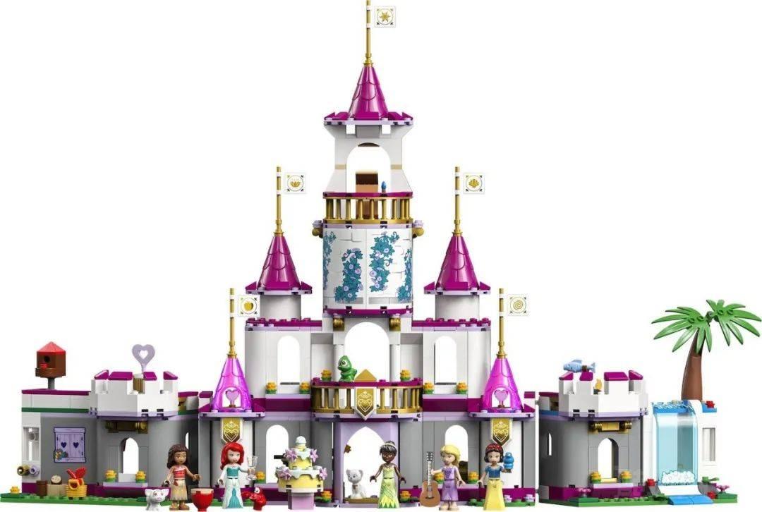 稀有迷你玩偶出现！乐高迪士尼43205百趣冒险城堡正式亮相 -1